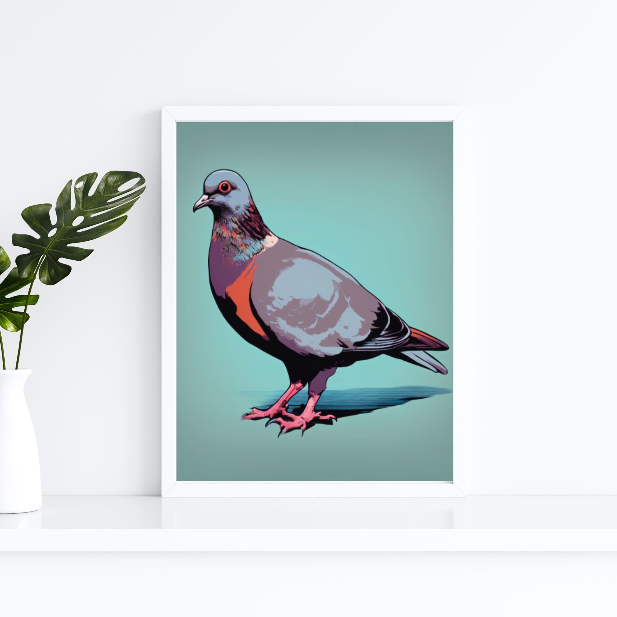 Pigeon Wall Art main image 0