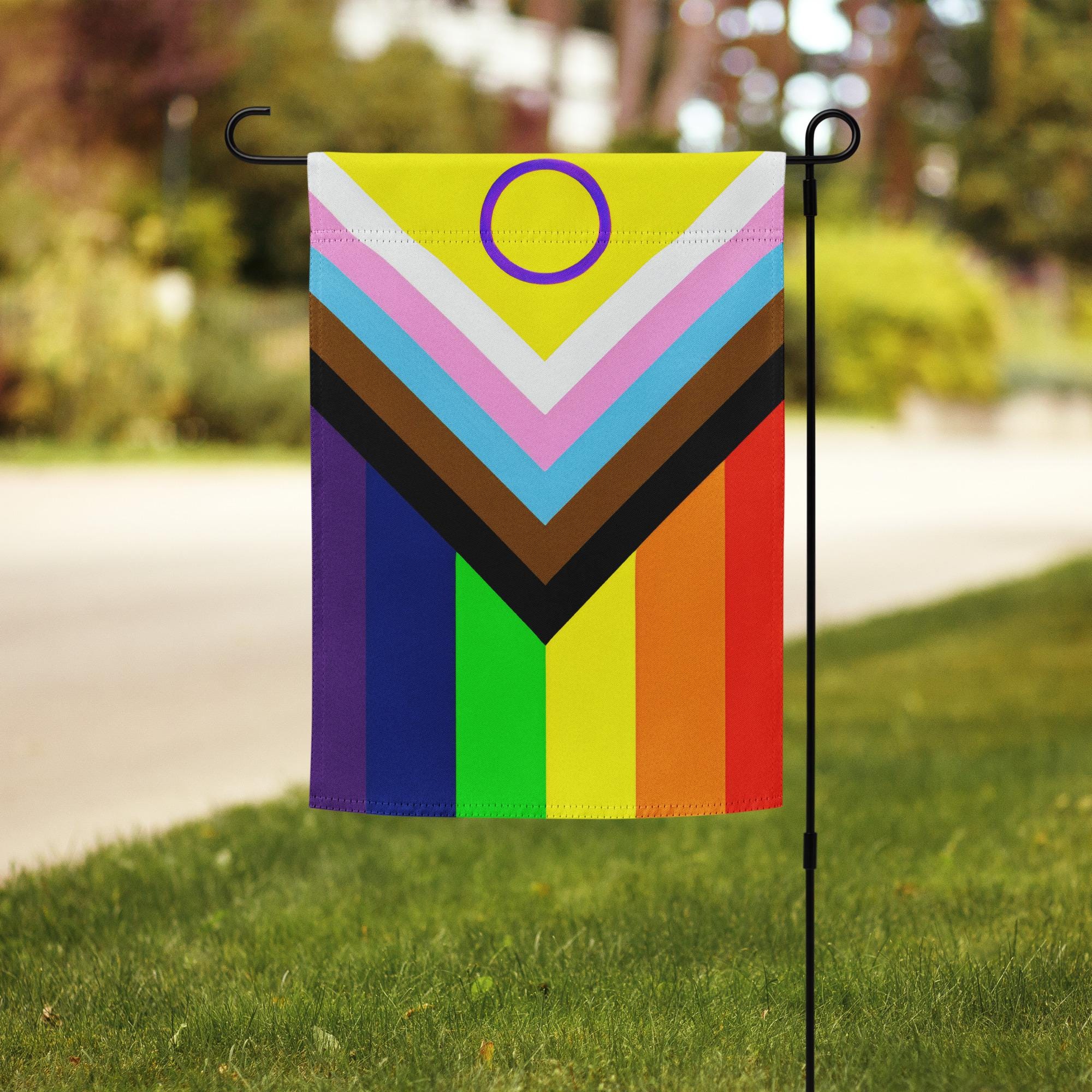 Intersex Inclusive Progress Pride Flag | LGBTQ+ Flag | Pride Garden ...