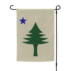 Original Maine yard flag | Maine garden flag | pine tree state banner | indoor/outdoor porch decor or wall hanging | pole not included