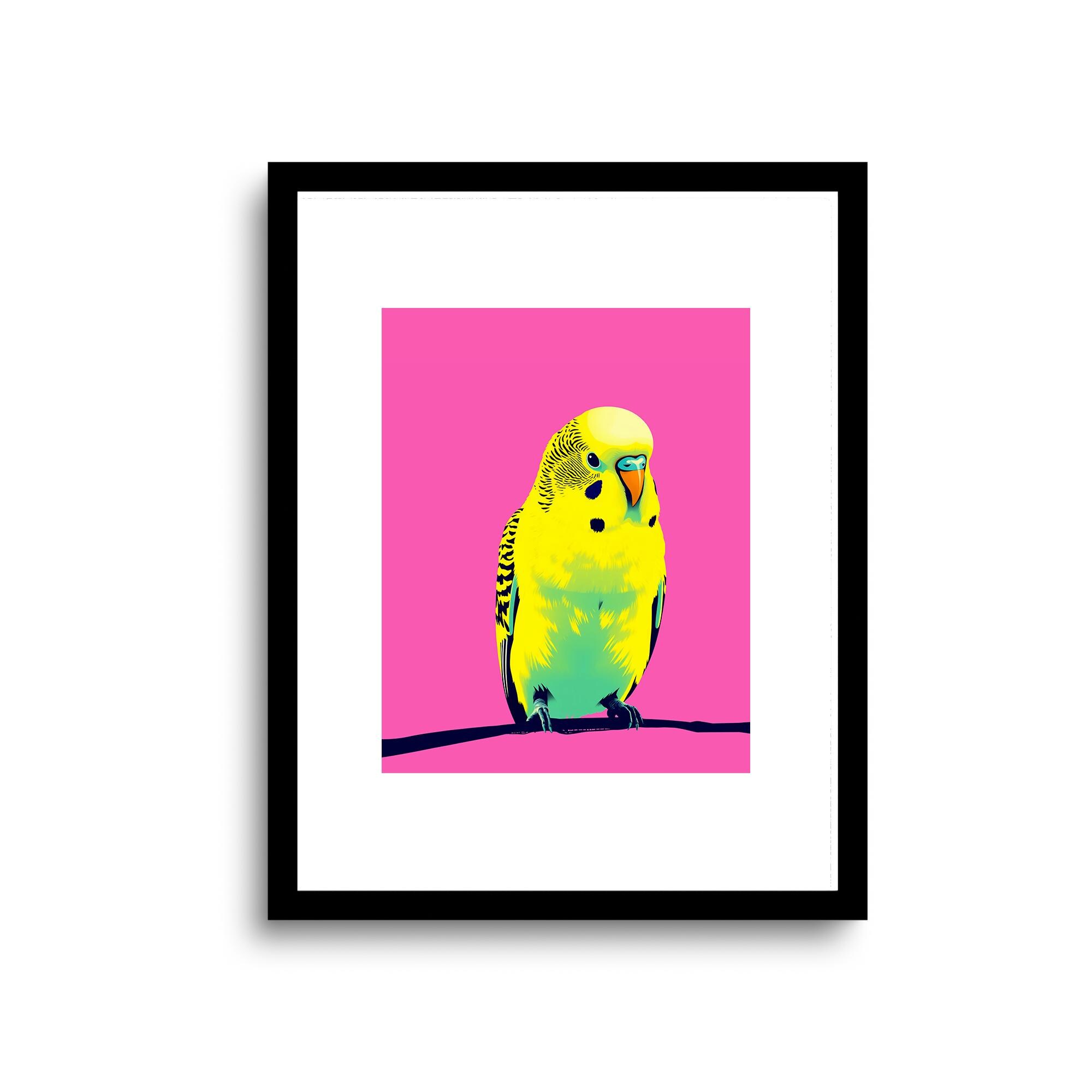インコのポップアート - Etsy 日本