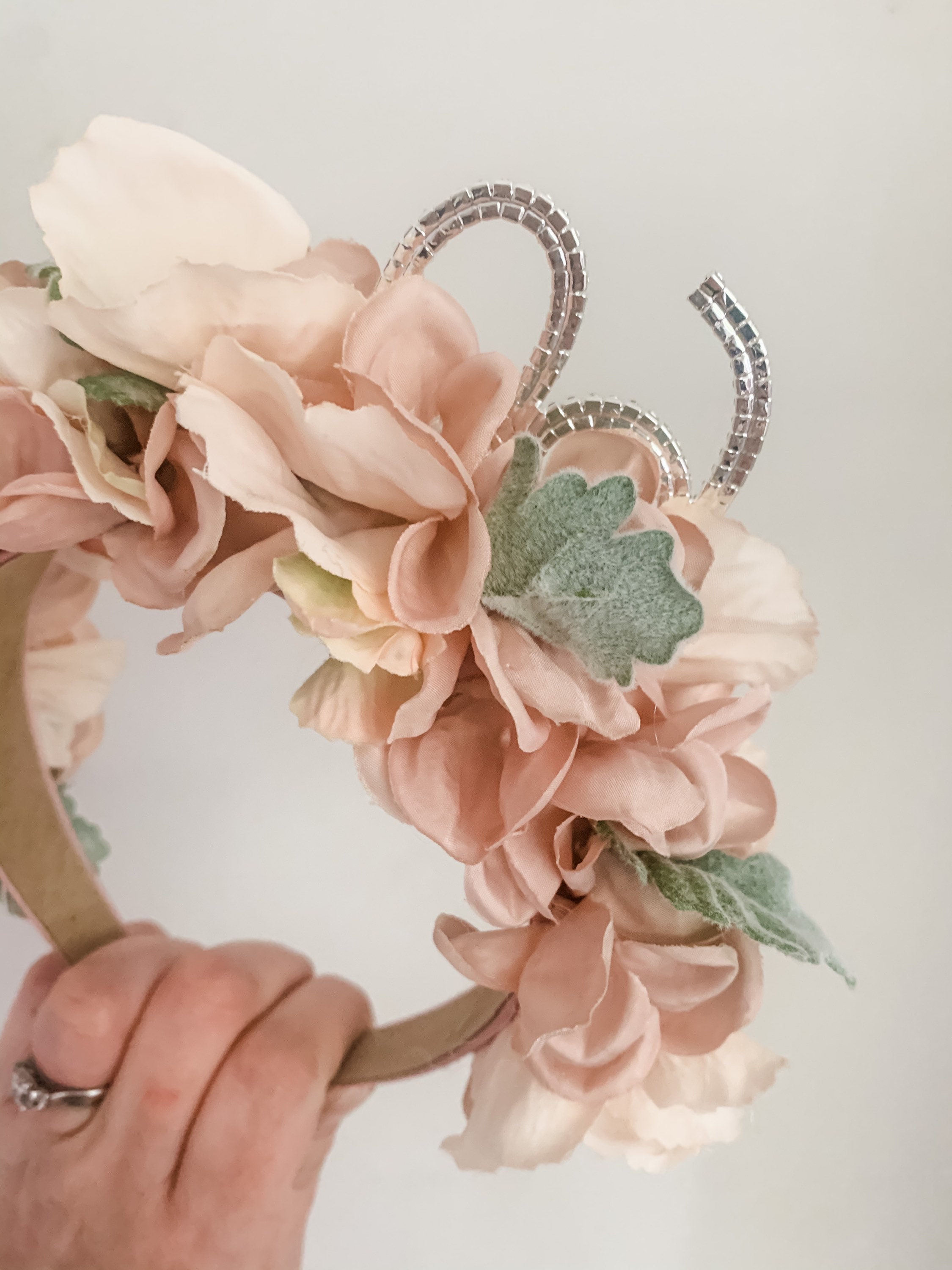 Birthday Crown birthday flower crown birthday headband big Etsy