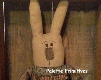 MISS BUNNY PENNY - E-pattern/Instant Download