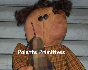 Peggy Ann Doll with Pear, E-pattern Instant Download