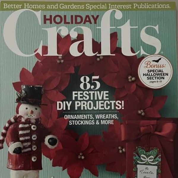 Better Homes and Gardens, Holiday Crafts 2016