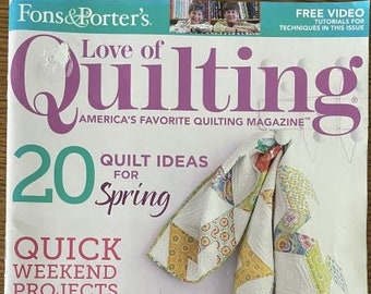 Fons & Porter, Love of Quilting, March/April 2014