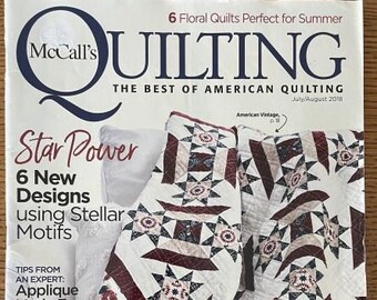McCall's Quilting, July/August 2018