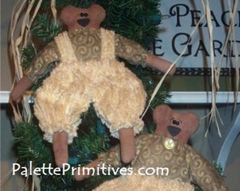 MINI PRIM BEARS Boy and Girl Doll Patterns - E-pattern/Instant Download