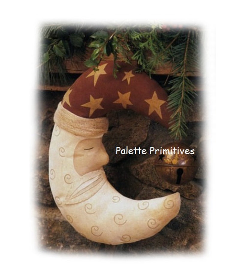 Primitive Santa Christmas Wall Hanging Sewing Pattern Etsy
