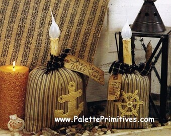 NAUTICAL SACK LIGHTS -  E-Pattern/Instant Download