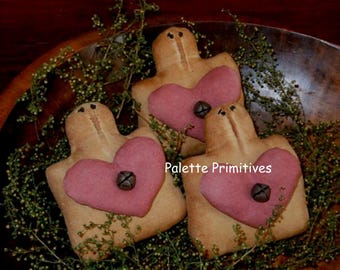 LOVE ANGEL ORNIES - Paper/Mailed Pattern