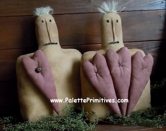 Hertha Prim Of My Heart Doll Pattern, PAPER/MAILED Pattern