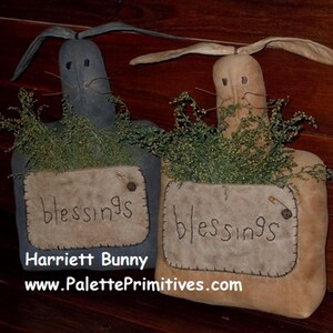 HARRIETT BUNNY - Instant Download E-pattern