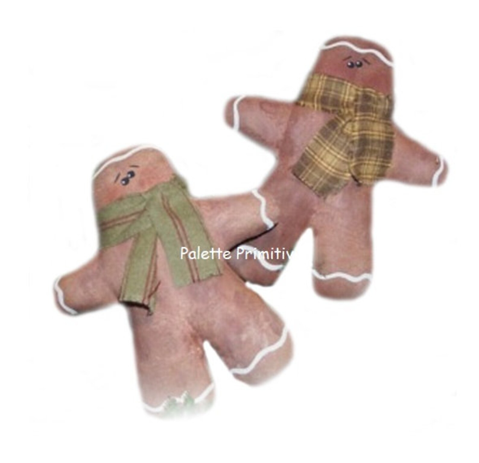 Primitive Gingerbread Christmas Ornament Sewing Pattern - Etsy