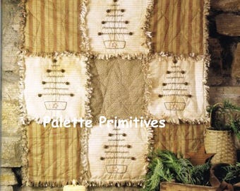 RAGGY PINE QUILT -  E-Pattern/Instant Download