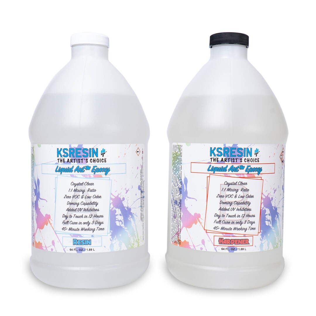 Art &n Glow Clear Casting and Coating Epoxy Resin - 32 Ounce Kit, Size: 32 oz