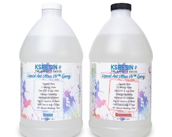 KSRESIN Liquid Art Ultra UV™ Epoxy Resin - Top Selling Tumbler Epoxy
