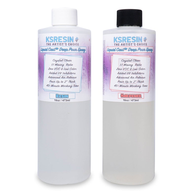 KSRESIN Liquid Cast™ Deep Pour Casting Resin 1/2 - Etsy