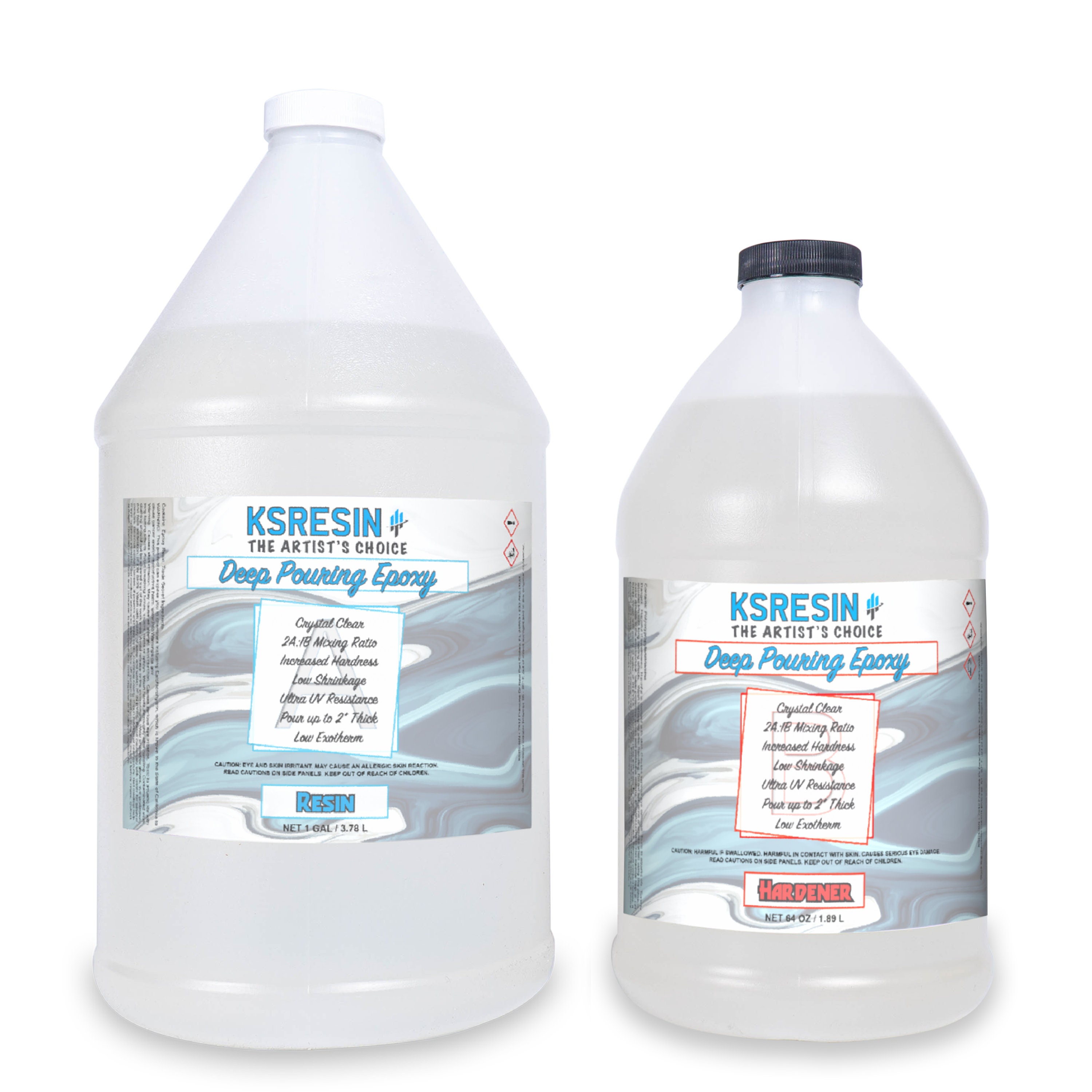 Promise Deep Pour Epoxy Resin, Size: 3 gal, Clear