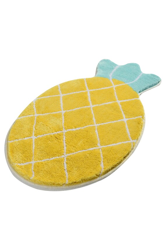 3 Options Of Set Hand Tufted Pineapple Bathroom Rug Home Etsy
