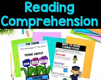 Reading Comprehension Anchor Charts