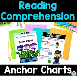 Reading Comprehension Anchor Charts