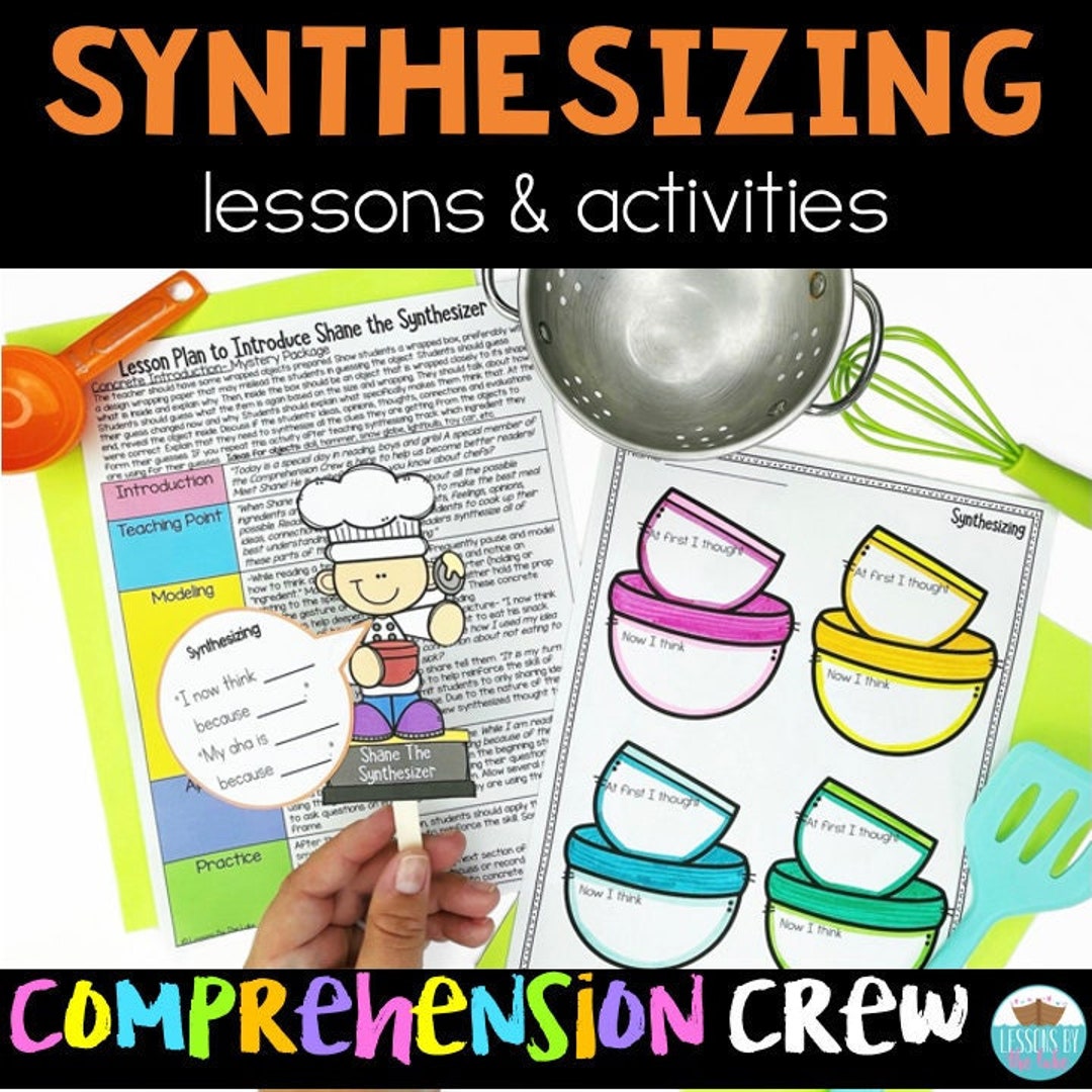 Synthesizing Concrete & Engaging Lesson Activities Comprehension Crew ...