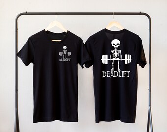 Deadlift -   Pump Cover Gymnast Athlete Cross Fit Weight Lifter Athlete Highland Games Sport Tee Shirt