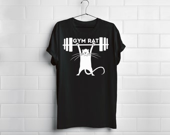 Gym Rat -   Gymnast Athlete Cross Fit Weight Lifter Highland Games Athlete Sport Tee Shirt