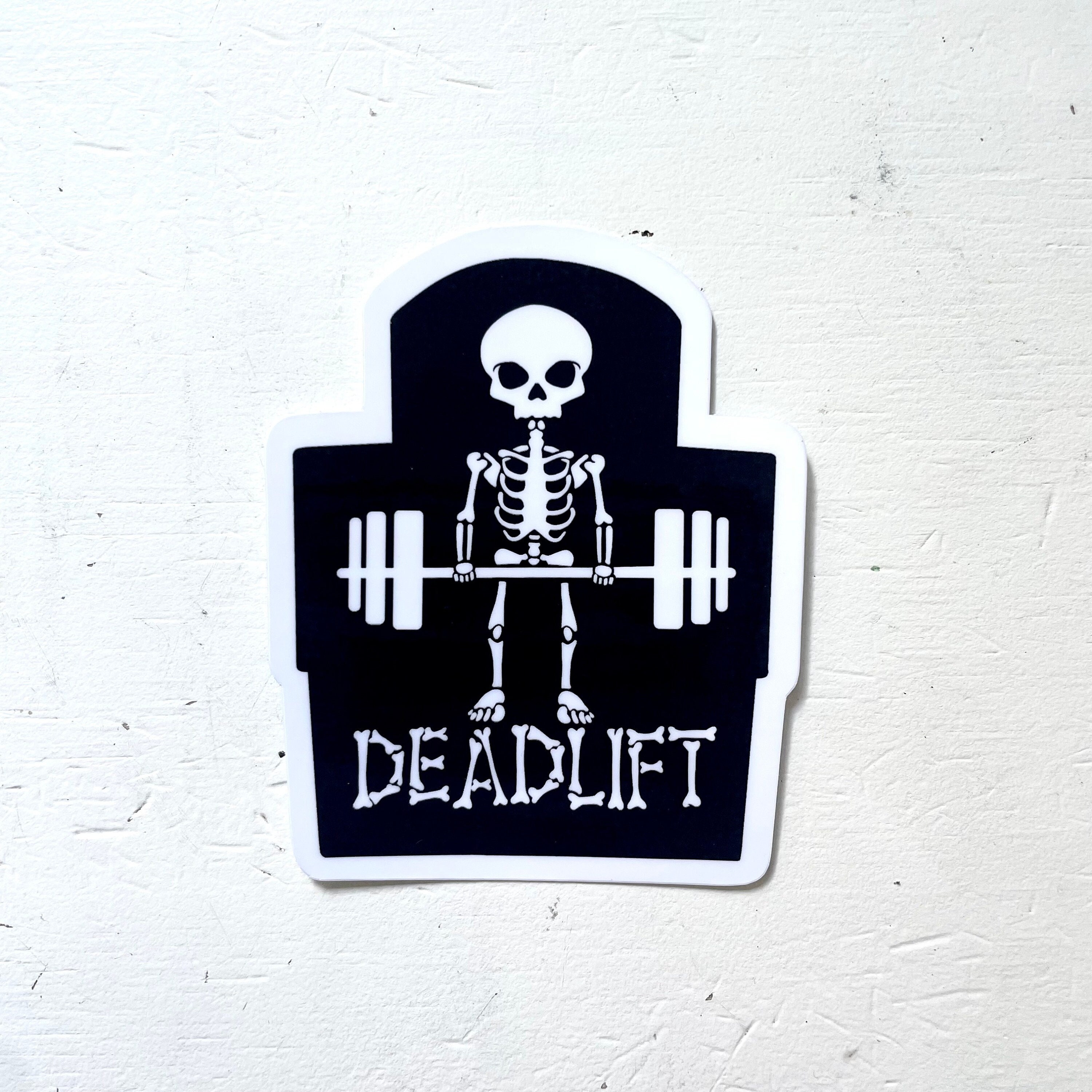 Deadlift Sticker - Athletic Athlete Cross Fit Highland Games Climb ...