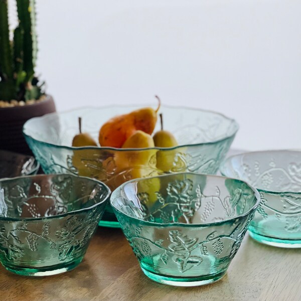 Recycled Glass Bowl Etsy