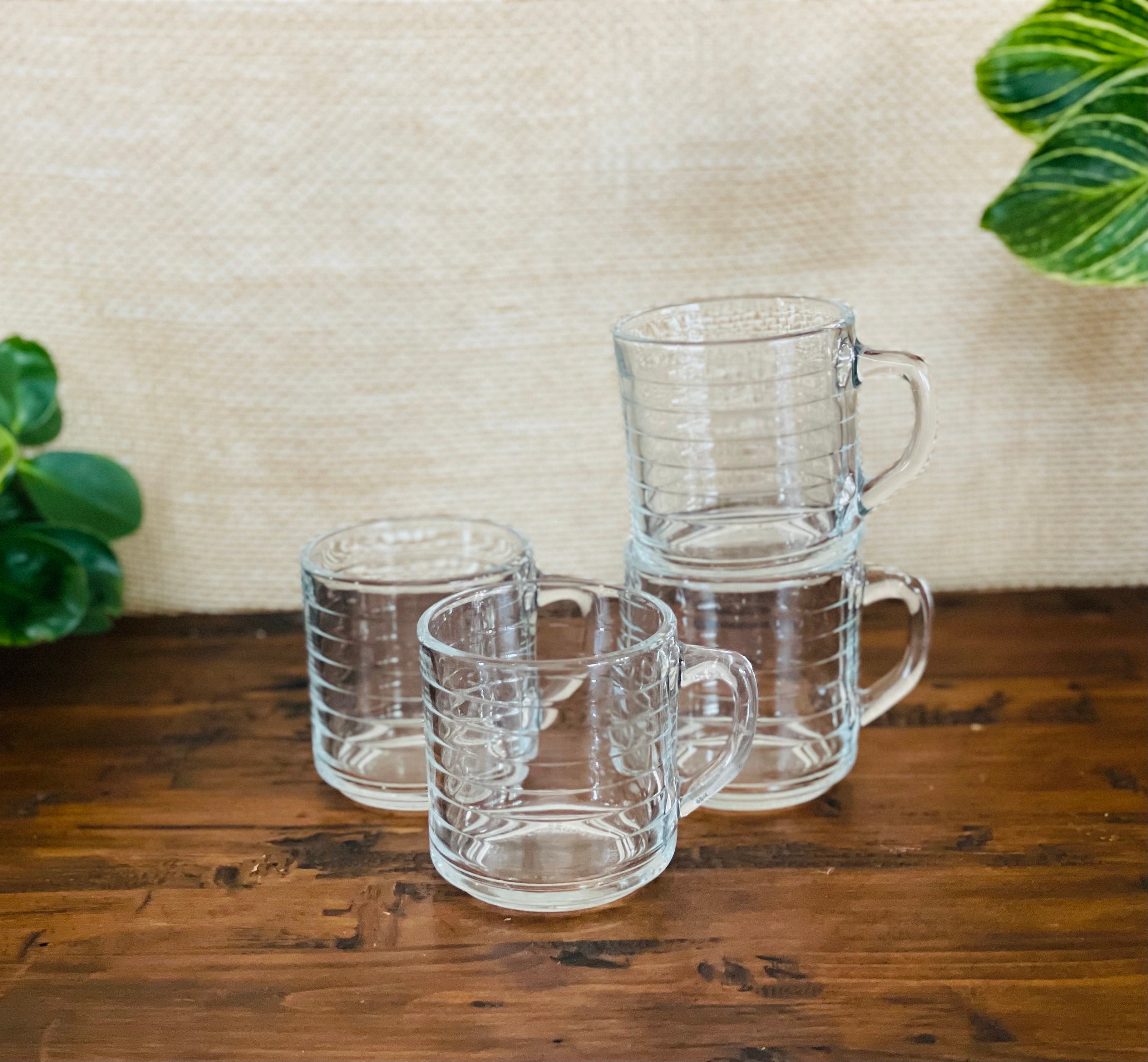 16oz Ribbed Drinking Glasses Set of 8, Clear Reusable Ribbed Glassware,  Iced Coffee Cup, Cocktail Ca…See more 16oz Ribbed Drinking Glasses Set of  8