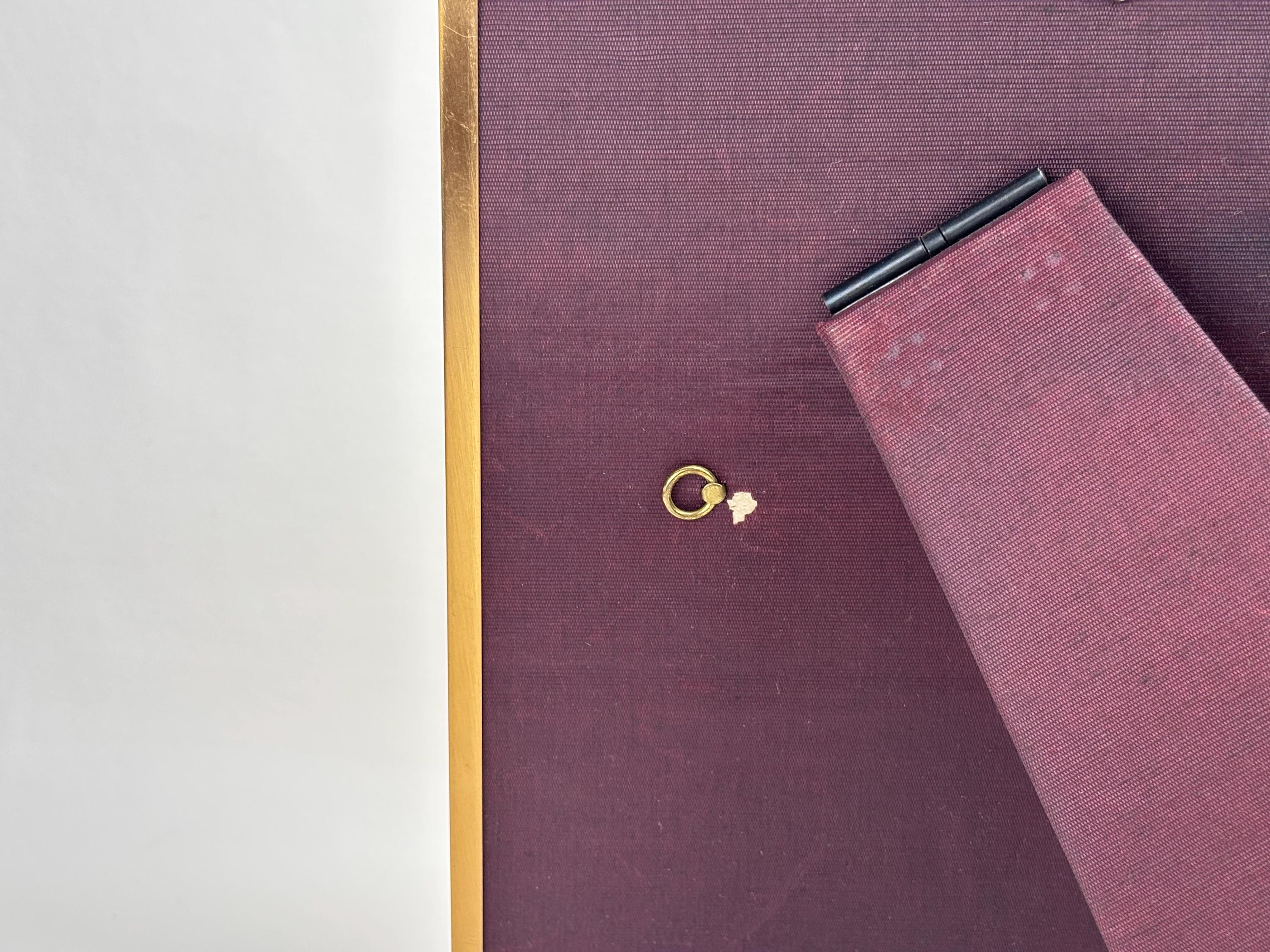 Vintage Gold Tone 8x10 Metal Picture Frame Easel Back or Hang on the ...