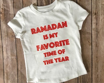 Ramadan Tshirt for kids Ramadan kids tshirt, ramadan decor, ramadan iftar, islamic celebration