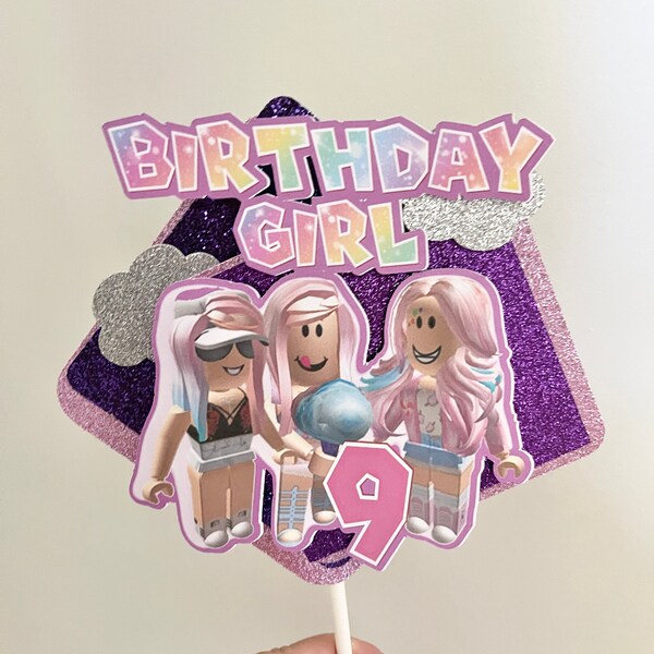 Pink Roblox Decor Etsy