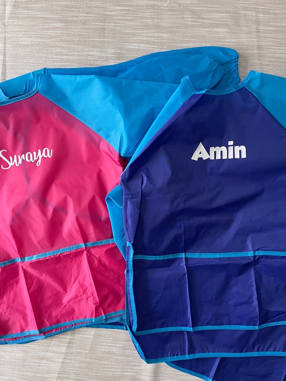 Personalized smocks for kids paint party favors paint party smocks by