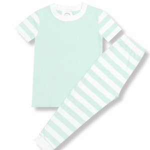 Ramadan Mubarak Pajamas set Ramadan / Eid Pajama for boys and girls unisex ramadan pajama Mint