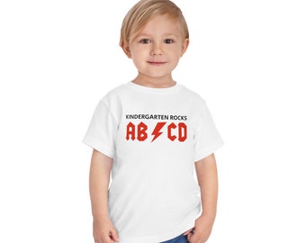 Kindergarten tshirt, first day of kindergarten tshirt, toddler tees