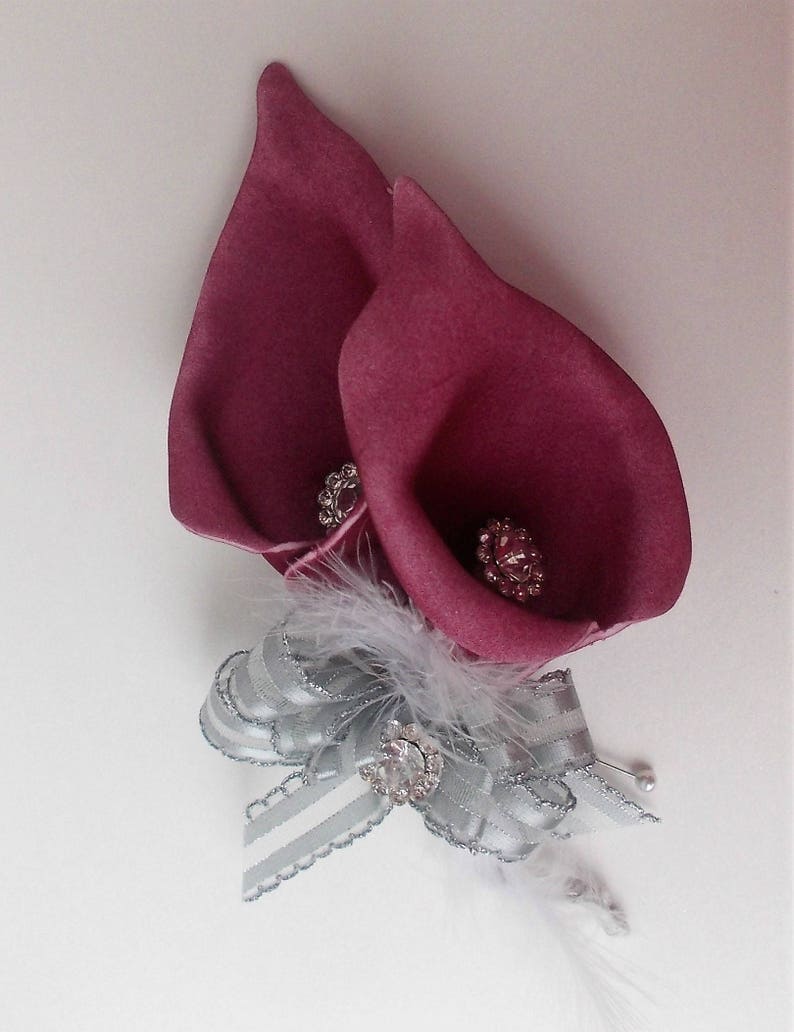 Silk Boutonniere