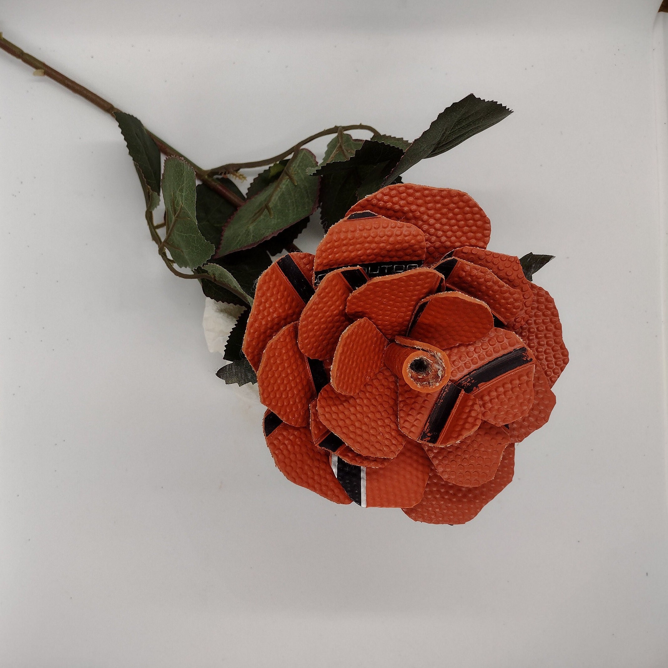 Making Roses Using Basketball's Tutorial Basketball Rose in Full Bloom - Etsy