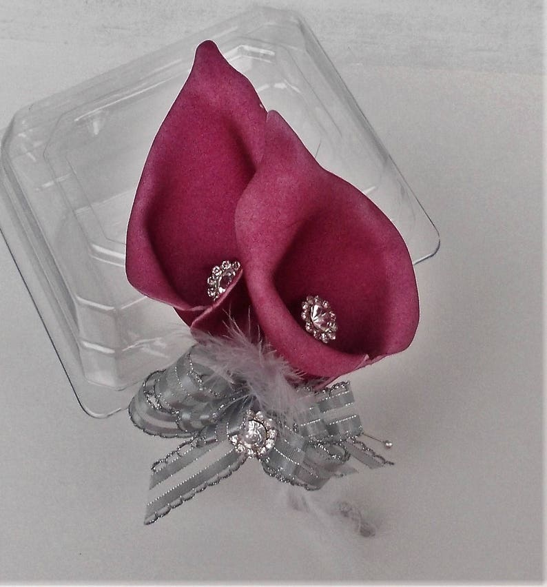 Silk Boutonniere