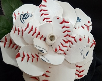 Baseball Rose in Full Bloom