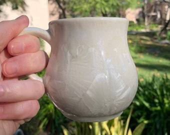 Handmade Espresso or Double Espresso Cup Crystalline Glazed Espresso Mug