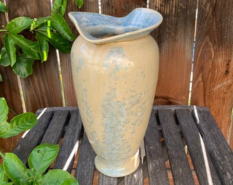 Handmade Pottery Vase Ceramic Crystalline Glazed Decor