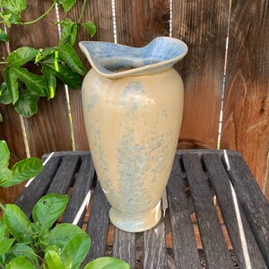 Handmade Pottery Vase Ceramic Crystalline Glazed Decor
