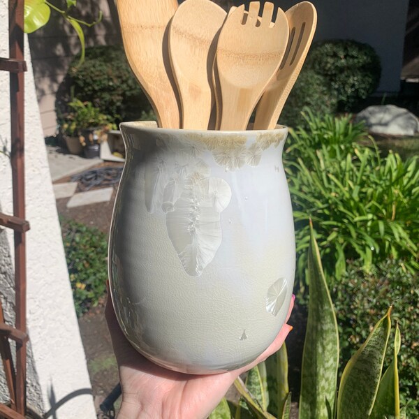 Utensil Crock Etsy