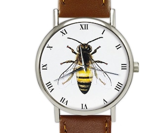 Vintage Honey Bee Watch | Insect Watch | Watch for Women | Men's Watch | Birthday | Wedding | Gift Ideas | Jewelry | Fashion Accessory