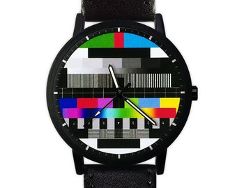 No TV Signal Watch | Colorful Watch | Ladies Watch | Gift for Him | Men's Watch | Unisex | Birthday Gift Ideas | Fashion Accessories