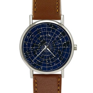 Constellation Watch Astrology Watch Zodiac Space Watch Ladies Watch Men's Watch Birthday Wedding Gift Ideas Accessory image 1