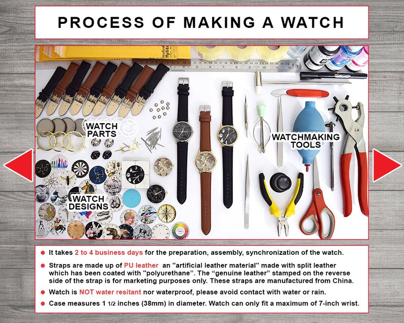 Chinese Numerals / Numbers Watch  Minimalist Design  Leather image 6