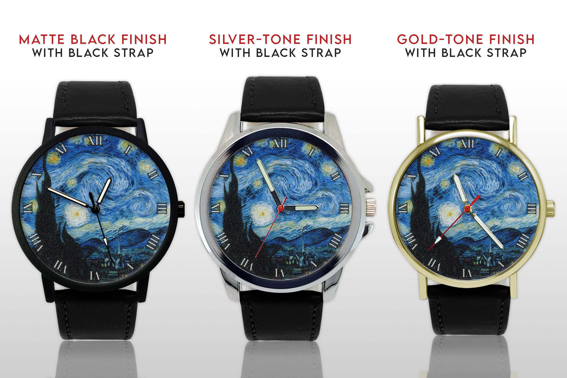 Van Gogh Starry Night Watch, Art History Gift for Artist  display picture 2